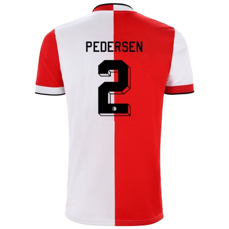 Feyenoord Rotterdam Marcus Pedersen 2 Hjemmebanetrøje 2021-22 S/S